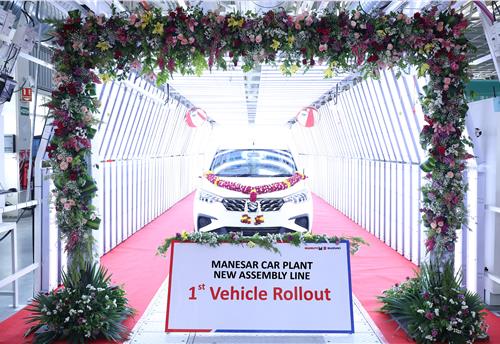 Maruti Suzuki expands capacity at Manesar plant by additional 100,000 units