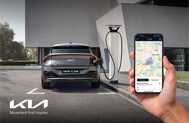 Kia launches K-Charge initiative with 1000+ charging stations across India