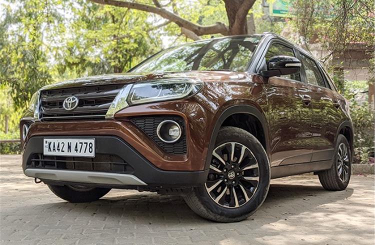 Striking facial resemblance to Maruti's Vitara Brezza barring the Toyota-family grille.