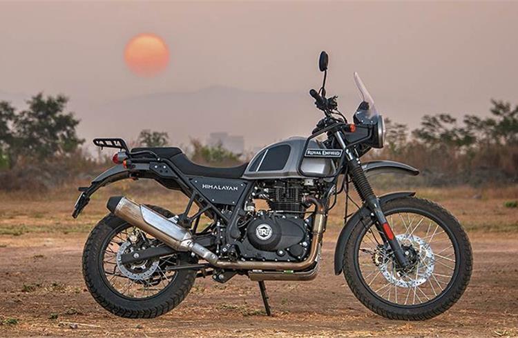 The Himalayan adventure bike ranks among the Top 5 motorcycles in the UK in the middleweight segment in the June 2019-June 2020 period.