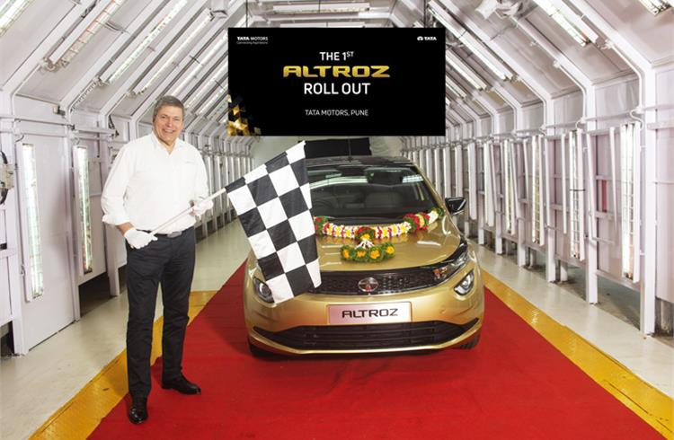 Tata Motors rolls out production-ready Altroz 