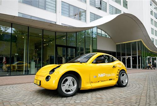 Eindhoven University students develop car made entirely out of recycled waste