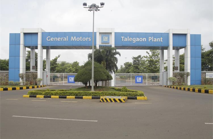 General Motors suspends production at Talegaon plant