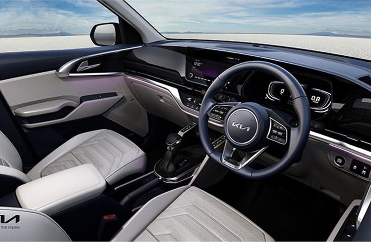 High-quality interior: Everything, from the gloss panel on the dashboard to smaller buttons on the centre console, looks premium and fit and finish is of a very high level.