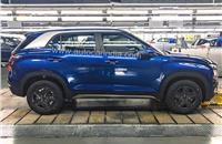 Hyundai kicks off production of new Creta at Chennai plant