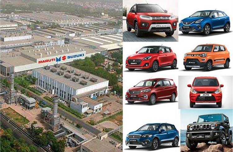 Maruti Suzuki sells 97,768 units in July, gets back into growth mode