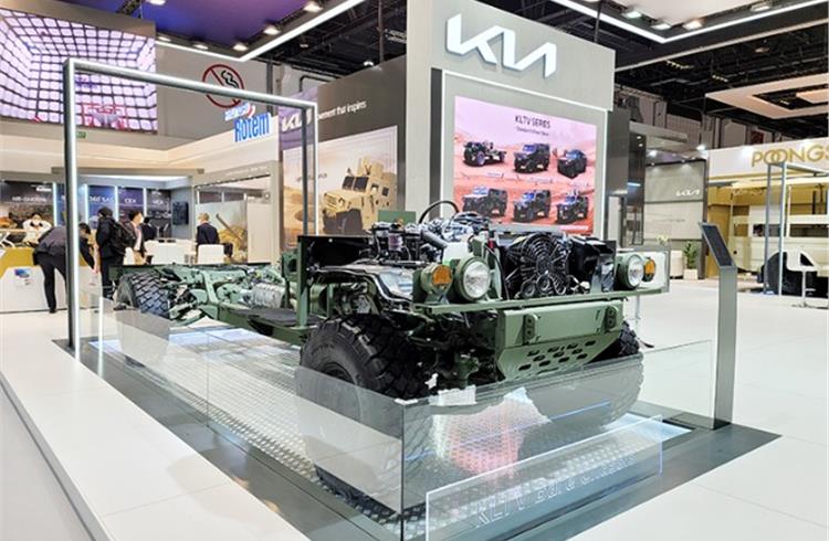 Kia’s involvement at IDEX 2021 is its largest to-date, with the UAE being seen as a key strategic military vehicle market. It is sharing exhibition space with affiliate, Hyundai Rotem Co.