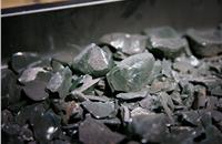 Recycled rare-earth materials slag
