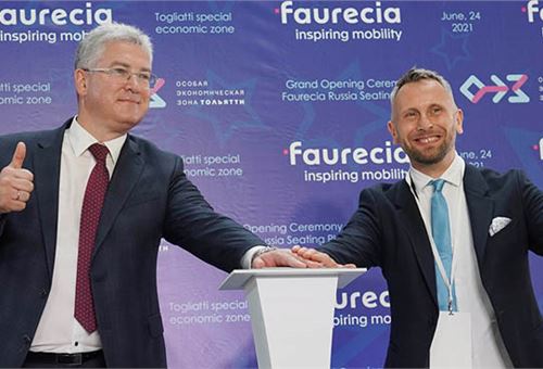 Faurecia opens seventh plant in Russia