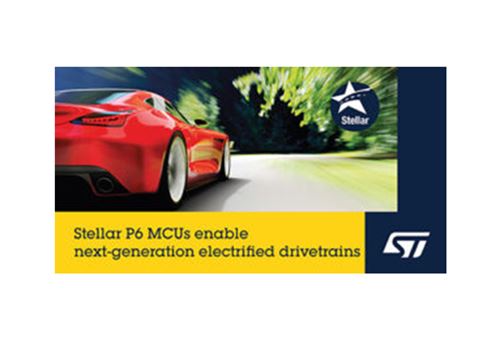 STMicroelectronics introduces Stellar P6 automotive MCU for electric vehicle platforms