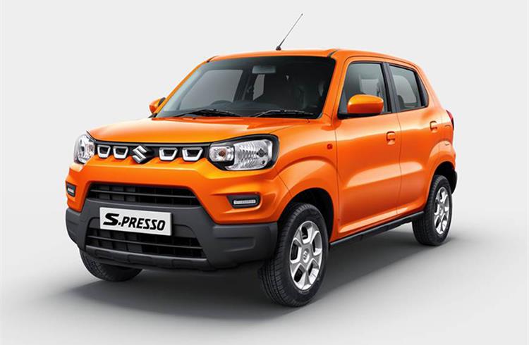 The S-Presso S-CNG, which is the 10th CNG model from Maruti Suzuki India, delivers fuel efficiency of 32.73 km/kg.