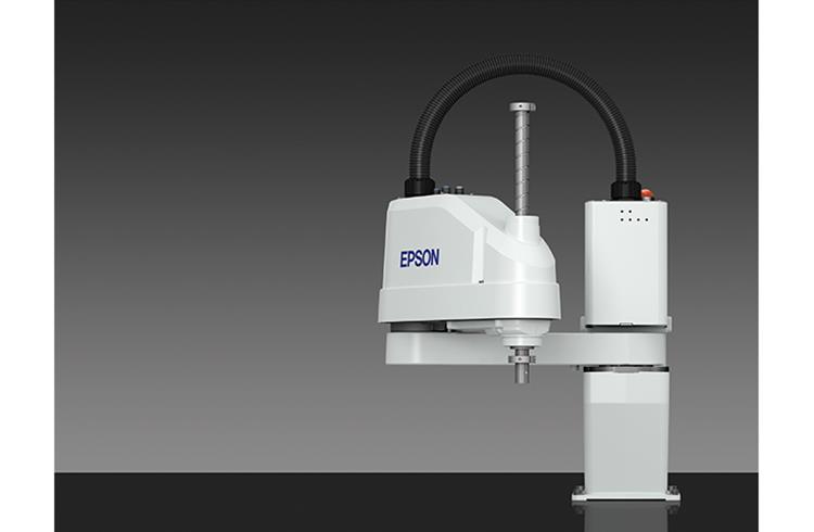 T6 Scara Robot from Epson is built for automating handling of materials with payloads of up to 6kg