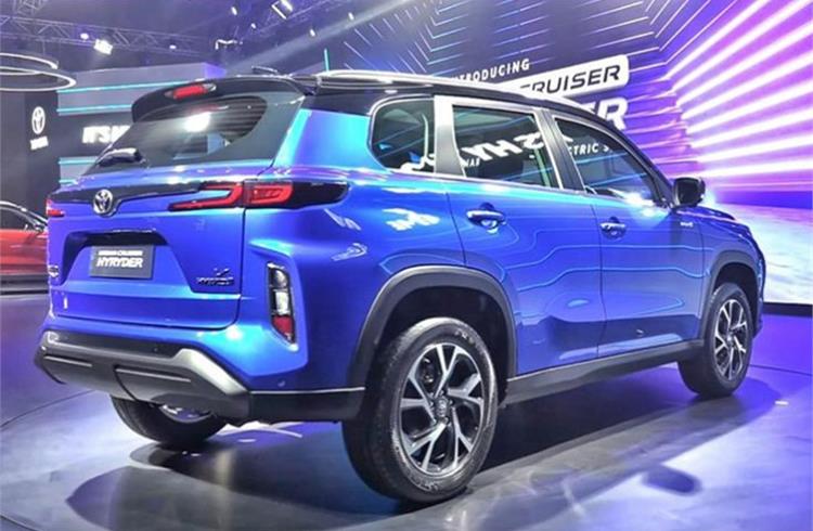 Toyota Hyryder SUV revealed, bookings open