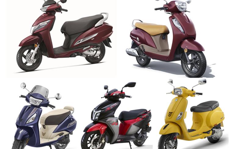 Top 10 Scooters – January 2020 | Honda in Activa mode, Suzuki Access increases lead over TVS Jupiter, Vespa rides in