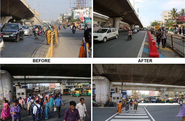 SaveLIFE Foundation conducts tactical urbanism trial in Bengaluru