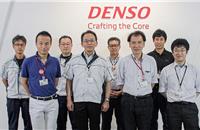 The team that developed the new battery monitoring IC.