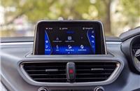 7-inch touchscreen infotainment equipped with Apple CarPlay and Android Auto.