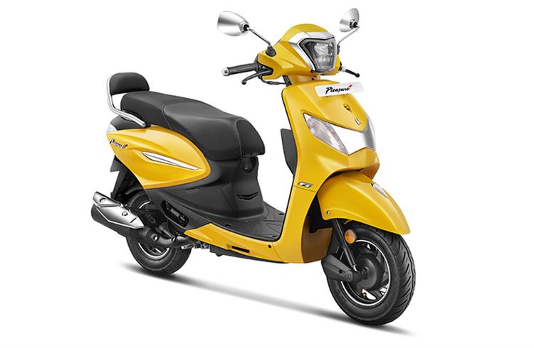 Hero MotoCorp launches new Pleasure+ 110 at Rs 61,900