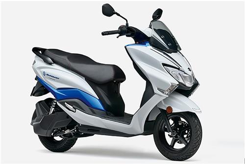Suzuki to display electric and hydrogen Burgman scooters at Tokyo Motor Show