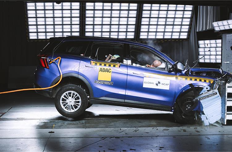 Mahindra XUV700 aces Global NCAP test with 5 star rating