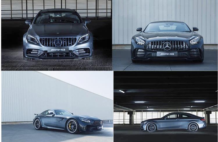 Martin Schwenk, managing director and CEO, Mercedes-Benz India digitally launched the Mercedes-AMG C 63 Coupe and AMG GT R Coupe.