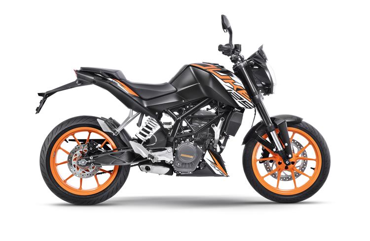 KTM launches 125 Duke ABS at Rs 118,163