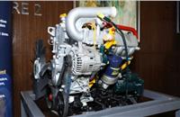 DEP is working to convert a commercial vehicle diesel engine into petrol-powered unit.