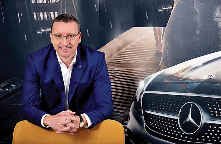 Martin Schwenk, MD and CEO, Mercedes-Benz India: 