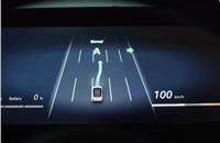 Inside, the Vision-S features a number of time-of-flight (ToF) in-car sensors that can detect and recognise people within to optimise the infotainment and comfort systems.