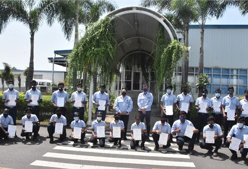 Yamaha Motor NTTF Training Center certifies 27 students from the first batch
