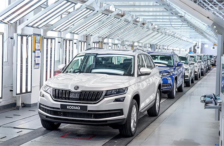 The milestone 750,000th vehicle is a Kodiaq SUV, which is particularly popular in Russia