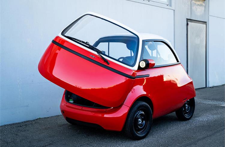 Two-seater Microlino EV to enter production with 200km range