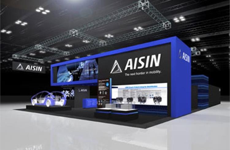 Aisin to showcase new products for EVs at Paris Motor Show