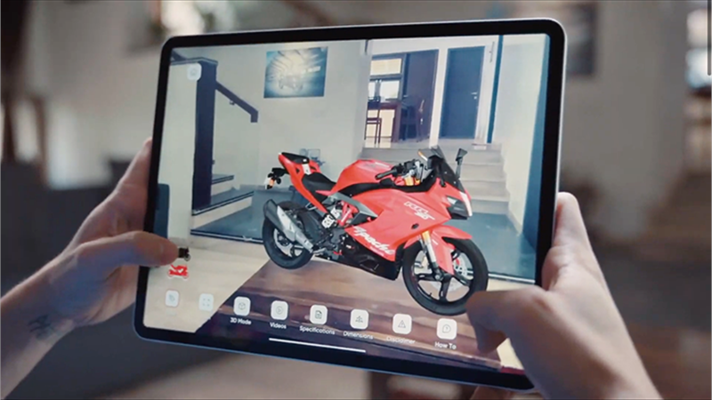 TVS launches augmented reality app
