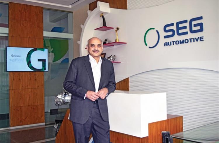 Anil Kumar MR, president and MD, SEG Automotive India: 