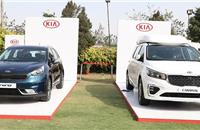 The Kia Design Tour in India showcased the Niro hatchback and Carnival MPV.