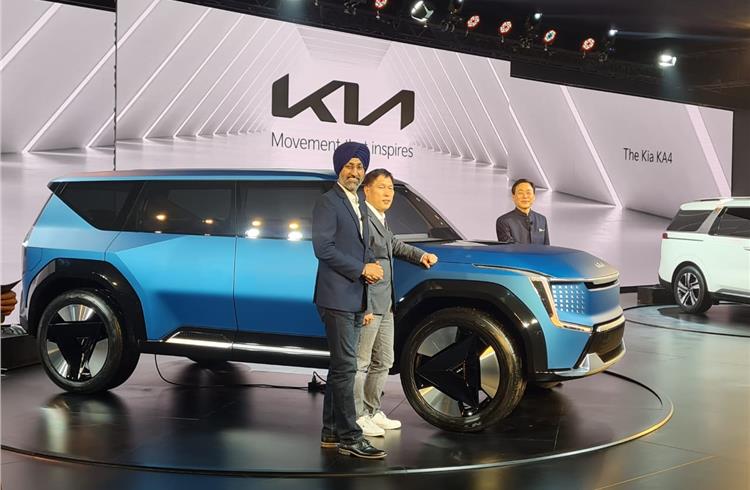 Kia India to invest Rs 2,000 crore in EVs, to introduce new e-RV in 2025