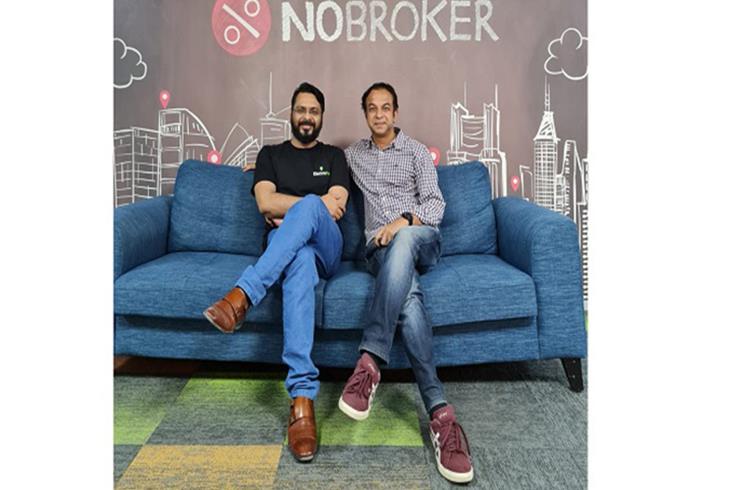 L-R: Avinash Sharma, co-founder and CEO, ElectricPe with Saurabh Garg, co-founder and CBO, NoBroker.