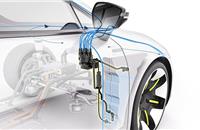 The all-in-one sensor cleaning system is a key product for autonomous electric driving. © Vitesco Technologies GmbH