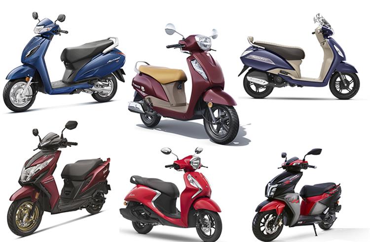 Top 10 Scooters – February 2020 | Honda sells 7,688 Activas a day, Suzuki Access stays strong, Yamaha Fascino and TVS NTorq post better numbers