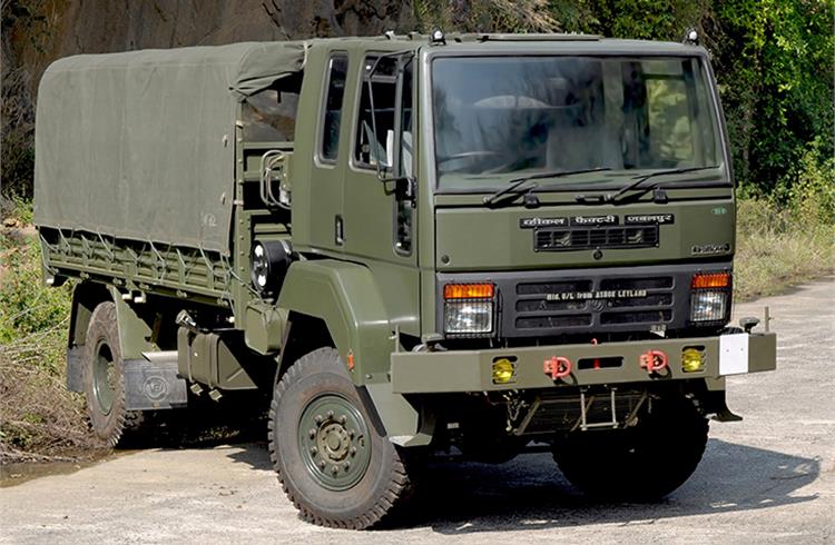 Ashok Leyland eyes Rs 1000 crore revenue from Defence in FY24