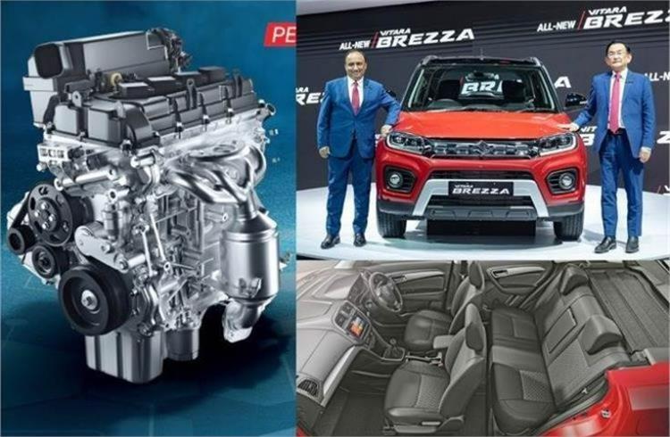The Brezza, which was a diesel-only model, went petrol in early 2020 with a 105hp/138 Nm from a1.5-litre engine.
