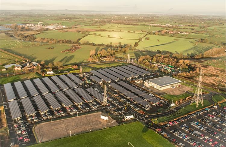 Bentley claims UK’s largest solar car port at its Crewe facility
