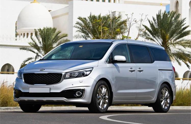 Premium Carnival MPV will be introduced in India as a completely built unit, will serve more as a brand-builder for Kia Motors in India. The volume-driver will be a new sub-4-metre SUV to be launched later in 2020.