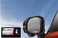 Elevate gets Honda's Lanewatch function to spot road actors with a camera mounted on its left ORVM.