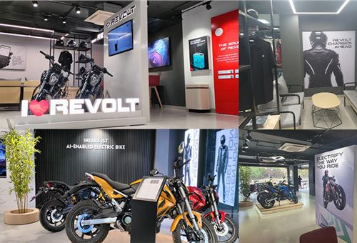 Revolt Motors inaugurates first COCO store in Karol Bagh, Delhi