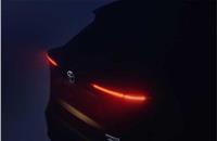 This latest image gives a hint of the rear styling of the yet to be launched small SUV for Europe.