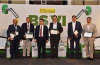 Session VI: L-R: John K Paul, past president, FADA; Sudipto Basu, ED, ECMA; Hormazd Sorabjee; Arun Malhotra; Ravi Chawla, MD, Gulf Oil India; and Rakesh Sidana, National Head (Sales), MG Motor India.