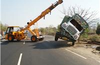 In terms of vehicle category, trucks and lorries are involved in over 57,000 crashes annually.
