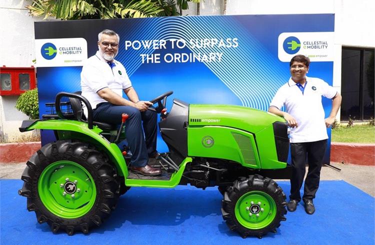 E-tractor start-up Cellestial raises Rs 3 crore